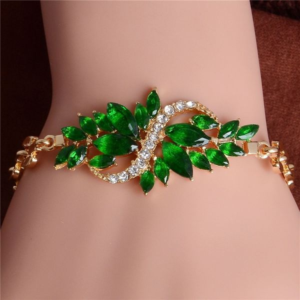 2018 trendy new women gold filled 5 colors cz austrian crystal bracelets & bangles jewelry wholesale sales, Black
2018 trendy new women gold filled 5 colors cz austrian crystal bracelets & bangles jewelry wholesale sales, Black