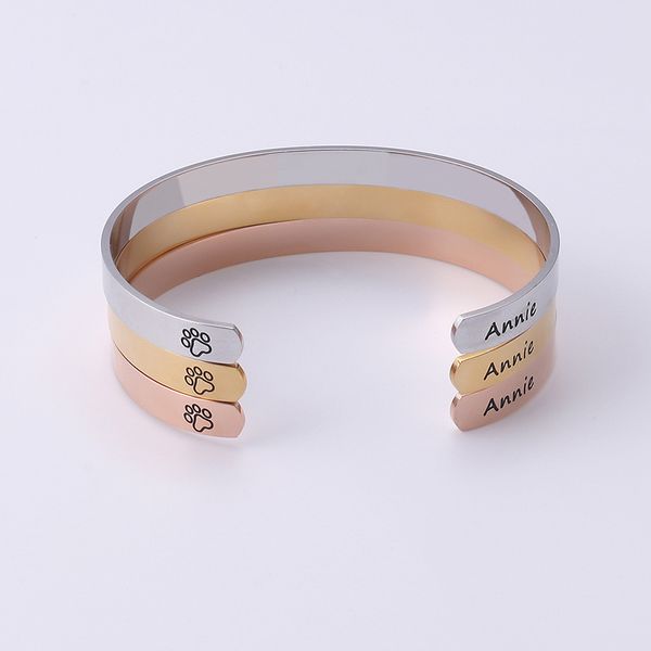 bangle euramerican style stainless steel bracelet c-shaped opening lettering annie bracelets for women girls d88, Black
bangle euramerican style stainless steel bracelet c-shaped opening lettering annie bracelets for women girls d88, Black