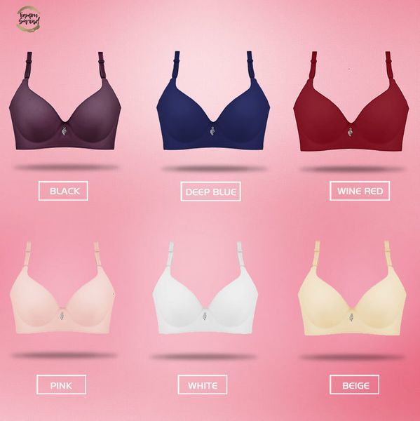 seamless bras for women one-piece push up bra b c cup women wireless bra underwear wireless bralette wire brassiere, Red;black
seamless bras for women one-piece push up bra b c cup women wireless bra underwear wireless bralette wire brassiere, Red;black