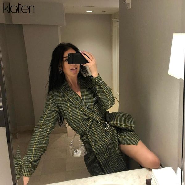 klalien autumn retro plaid leisure long women wild coat women office lady jackets 2020 spring fashion casual street jackets, Black
klalien autumn retro plaid leisure long women wild coat women office lady jackets 2020 spring fashion casual street jackets, Black