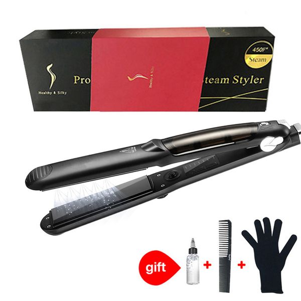 steam straightener professional hair flat iron ceramic vapor steam hair straightening iron curler steamer hair styling tools
steam straightener professional hair flat iron ceramic vapor steam hair straightening iron curler steamer hair styling tools