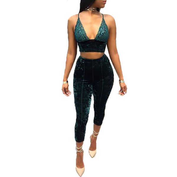 kgfigu autumn new style velvet two piece set women lace v neck and pants two piece outfits womens clothing matching sets, Gray
kgfigu autumn new style velvet two piece set women lace v neck and pants two piece outfits womens clothing matching sets, Gray