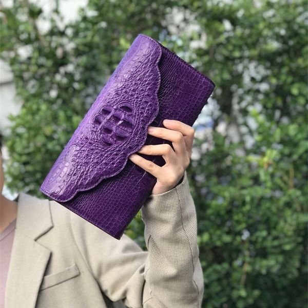 fashion genuine crocodile skin women's clutch bag lady plum purse authentic alligator leather female single cross shoulder bag
fashion genuine crocodile skin women's clutch bag lady plum purse authentic alligator leather female single cross shoulder bag