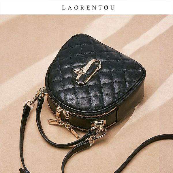 laorentou women diamond lattice round shoulder bags split leather fashion female totes black ladies travel crossbody bags
laorentou women diamond lattice round shoulder bags split leather fashion female totes black ladies travel crossbody bags