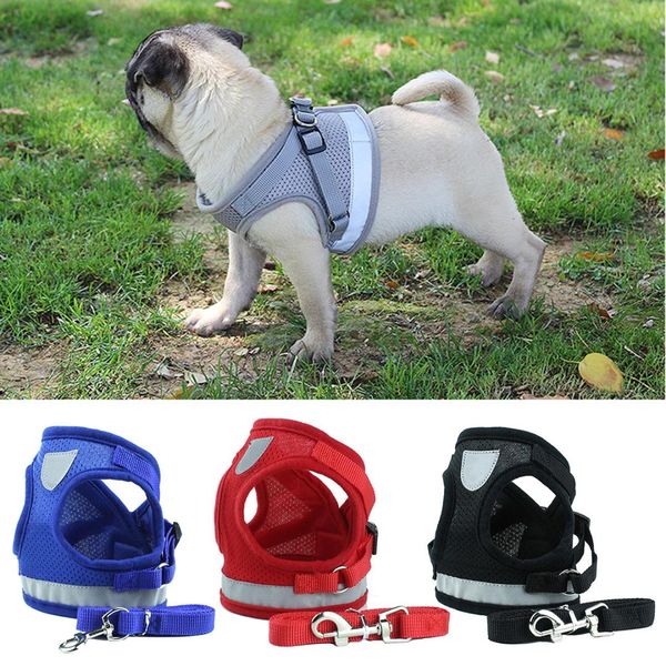 dog cat harness pet adjustable breathable reflective vest walking lead leash for puppy mesh harness for small medium dog
dog cat harness pet adjustable breathable reflective vest walking lead leash for puppy mesh harness for small medium dog
