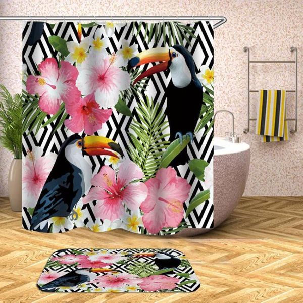 35waterproof shower curtain parrot butterfly print bath curtains bathroom for bathtub bathing cover extra large wide 12pcs hooks
35waterproof shower curtain parrot butterfly print bath curtains bathroom for bathtub bathing cover extra large wide 12pcs hooks