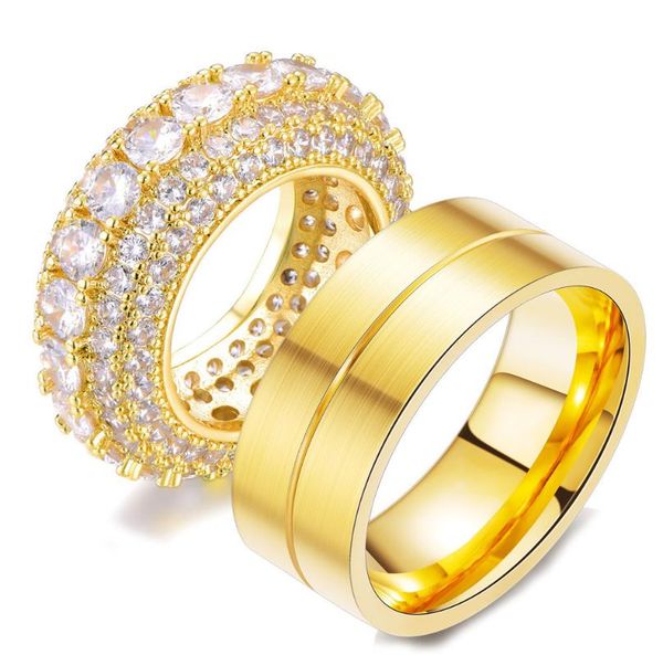 wedding rings couple cubic zirconia ring set for women titanium ring for man women accessories promise godly jewels, Golden;silver
wedding rings couple cubic zirconia ring set for women titanium ring for man women accessories promise godly jewels, Golden;silver
