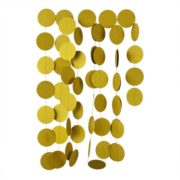 5см gold circle горошек баннер garland висячие бантинг baby shower свадебные украшения комнаты дети birthday party supplies
5см gold circle горошек баннер garland висячие бантинг baby shower свадебные украшения комнаты дети birthday party supplies