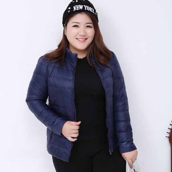 2019 plus size women's down jacket winter women's jacket short loose and thin winter down cotton coat, Black
2019 plus size women's down jacket winter women's jacket short loose and thin winter down cotton coat, Black