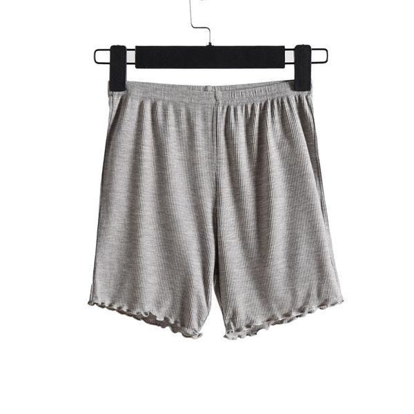 women's shorts anti-lightening female summer threaded cotton non-crimped tight women, White;black
women's shorts anti-lightening female summer threaded cotton non-crimped tight women, White;black