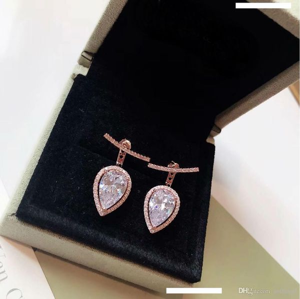 luxury jewelry s925 sterling silver earrings water droplet earring stud charm stud earrings for women fashion, Golden
luxury jewelry s925 sterling silver earrings water droplet earring stud charm stud earrings for women fashion, Golden