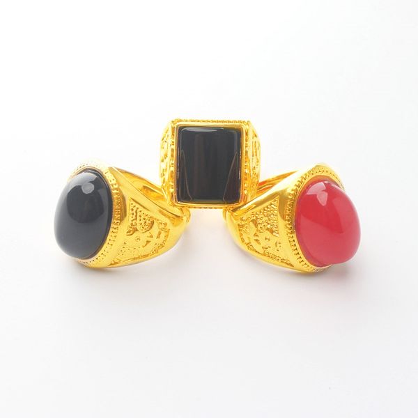 finger-ring male jewelry jewelry 24k gold color trendy men's ring travel party women wedding rings accessories adjustable, Slivery;golden
finger-ring male jewelry jewelry 24k gold color trendy men's ring travel party women wedding rings accessories adjustable, Slivery;golden