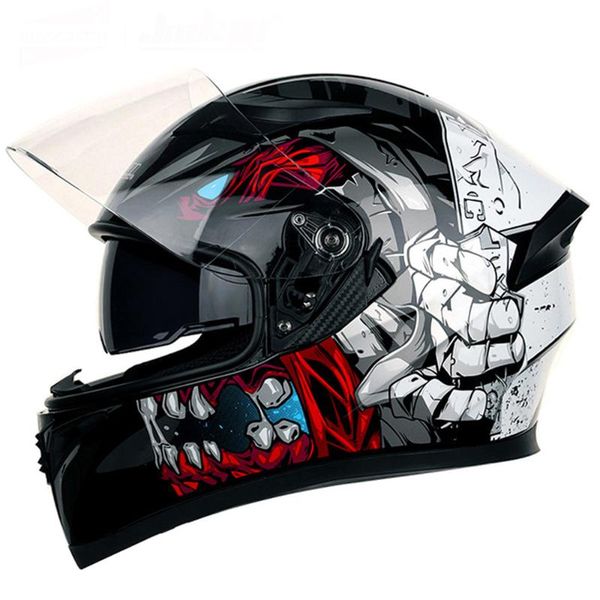 jiekai full face motorcycle helmet casco moto washable lining double visor motocross helmet motorbike capacete moto helmets #
jiekai full face motorcycle helmet casco moto washable lining double visor motocross helmet motorbike capacete moto helmets #