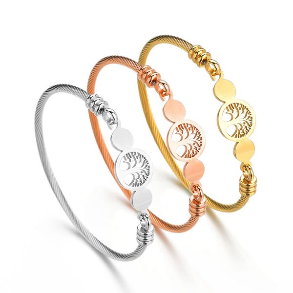 charm bracelets hollow tree of life stainless steel gold cuff bangles for women jewelry gift drop, Golden;silver
charm bracelets hollow tree of life stainless steel gold cuff bangles for women jewelry gift drop, Golden;silver
