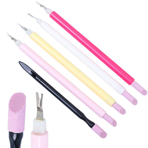 1pc double-end quartz nail cuticle pusher nail polish dead skin remover trimmer manicure pedicure tools art accessory sa824
1pc double-end quartz nail cuticle pusher nail polish dead skin remover trimmer manicure pedicure tools art accessory sa824