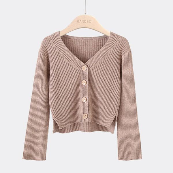 women's solid color single-breasted knit cardigan spring autumn new v-neck outwear long sleeve crop sweater, White
women's solid color single-breasted knit cardigan spring autumn new v-neck outwear long sleeve crop sweater, White