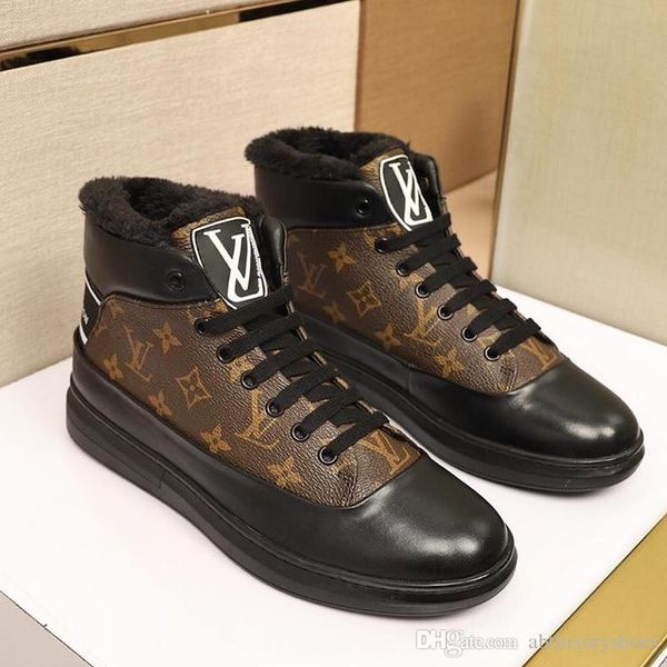 Mens Shoes Sneakers 2018 Fashion Plus Velvet Warm Footwears Chaussures de sport pour hommes Winter Shoes with L0UIS Brand Box France Trend
Mens Shoes Sneakers 2018 Fashion Plus Velvet Warm Footwears Chaussures de sport pour hommes Winter Shoes with L0UIS Brand Box France Trend