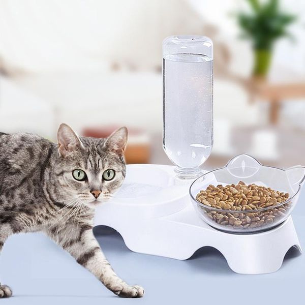 2 in 1 cat ears shaped pet dog bowl pet double bowls drinking fountain leak proof neck protection food bowls pet supplies
2 in 1 cat ears shaped pet dog bowl pet double bowls drinking fountain leak proof neck protection food bowls pet supplies