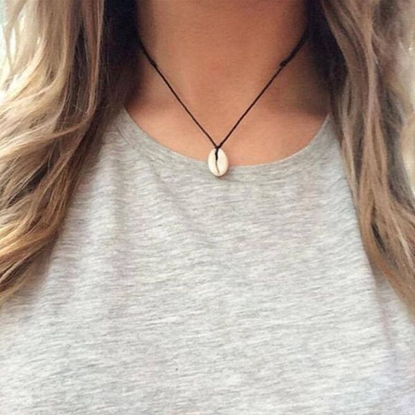 fashion natural shell-wrapped gold necklace for women natural cowrie shell pendant with double bails gold trim chain necklace, Silver
fashion natural shell-wrapped gold necklace for women natural cowrie shell pendant with double bails gold trim chain necklace, Silver