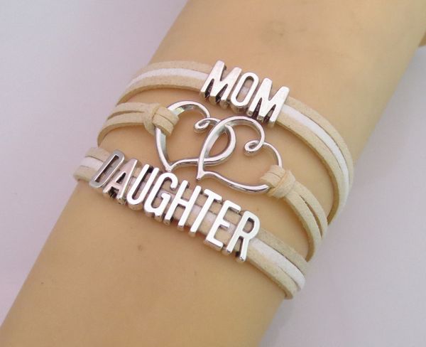 nice infinity women girls fashion mom and daughter bracelets charm leather bracelets girl bangles, Golden;silver
nice infinity women girls fashion mom and daughter bracelets charm leather bracelets girl bangles, Golden;silver