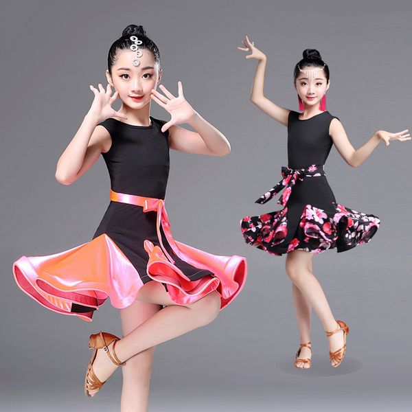 girls latin dance dress children practice wear latin dance competition dresses kids rumba/tango performance costume dql101, Black;red
girls latin dance dress children practice wear latin dance competition dresses kids rumba/tango performance costume dql101, Black;red
