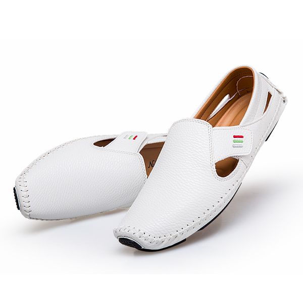 men casual shoes breathable big size hook loafers comfortable driving lightweight peas shoes hollow design fashion male footwear, Black
men casual shoes breathable big size hook loafers comfortable driving lightweight peas shoes hollow design fashion male footwear, Black