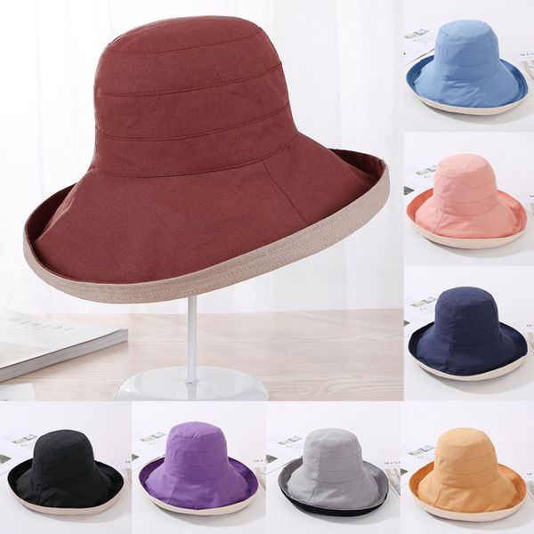womens mans multifunction solid color fisherman's hat double-sided wear outdoor cap fishing bucket hat
womens mans multifunction solid color fisherman's hat double-sided wear outdoor cap fishing bucket hat