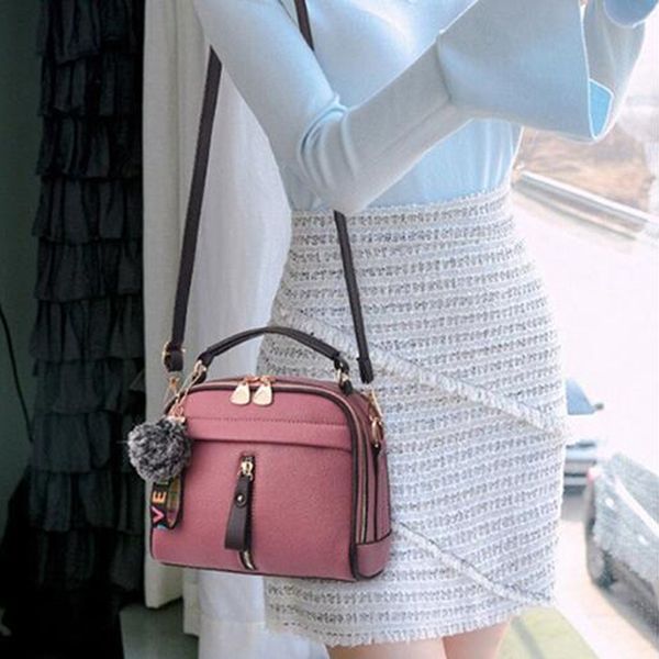 handbag women bags women hairball shoulder bag ladies leather messenger bag female fashion handbags
handbag women bags women hairball shoulder bag ladies leather messenger bag female fashion handbags
