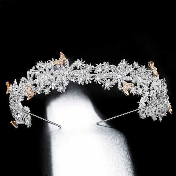 baroque luxury gold butterfly crystal flowers wedding hair vine hairbands bridal hair accessories headpieces women headbands, Golden;white
baroque luxury gold butterfly crystal flowers wedding hair vine hairbands bridal hair accessories headpieces women headbands, Golden;white