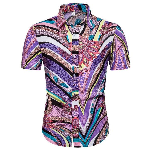 men's summer brand new short sleeve hawaiian beach vacation business shirts in european and american sizes camisas hombre, White;black
men's summer brand new short sleeve hawaiian beach vacation business shirts in european and american sizes camisas hombre, White;black