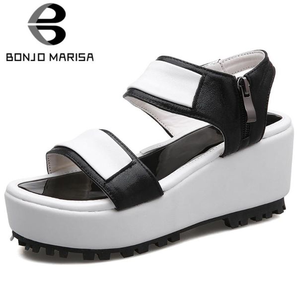 bonjomarisa ladies summer concise mixed-color comfy sweet flat platform sandals women summer wedges shoes woman, Black
bonjomarisa ladies summer concise mixed-color comfy sweet flat platform sandals women summer wedges shoes woman, Black