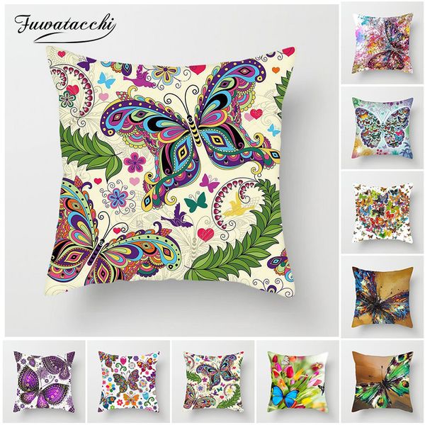 fuwatacchi romantic butterfly pillow covers soft decorative cushion cover for sofa home chair flower butterfly pillowcases new
fuwatacchi romantic butterfly pillow covers soft decorative cushion cover for sofa home chair flower butterfly pillowcases new