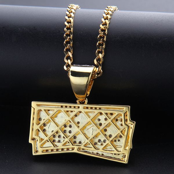 wholesale-hip-hop men's jewelry micro-inlaid zircon by double-color electroplating dollar pendant street jewelry in europe and america, Silver
wholesale-hip-hop men's jewelry micro-inlaid zircon by double-color electroplating dollar pendant street jewelry in europe and america, Silver