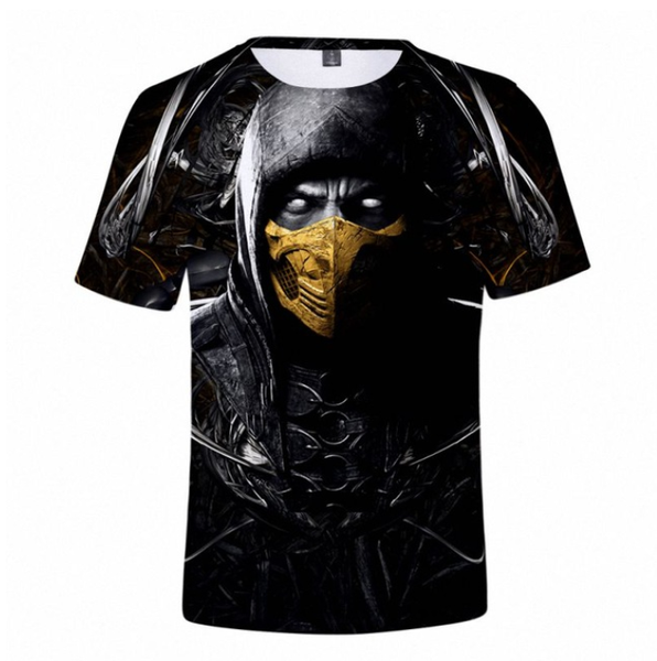 2019 new fashion mortal kombat 11 t shirt men women popular 3d printing soft classic harajuku summer short sleeve q943, White;black
2019 new fashion mortal kombat 11 t shirt men women popular 3d printing soft classic harajuku summer short sleeve q943, White;black