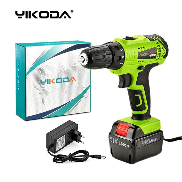 yikoda 21v беспроводная дрель электрическая отвертка бытовая перезаряжаемая одна литиевая батарея коробка многофункциональный электроинструм
yikoda 21v беспроводная дрель электрическая отвертка бытовая перезаряжаемая одна литиевая батарея коробка многофункциональный электроинструм
