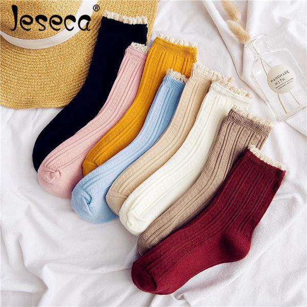 breathable lace solid socks sweet lady women combed cotton soft cute girls handmade lacework socks, Black;white
breathable lace solid socks sweet lady women combed cotton soft cute girls handmade lacework socks, Black;white