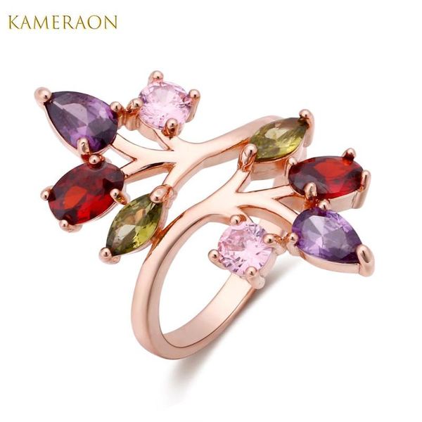 kameraon engagement ring for women multi colour zircon jewelry dainty rose crystal stone female accessories promise boho rings, Golden;silver
kameraon engagement ring for women multi colour zircon jewelry dainty rose crystal stone female accessories promise boho rings, Golden;silver