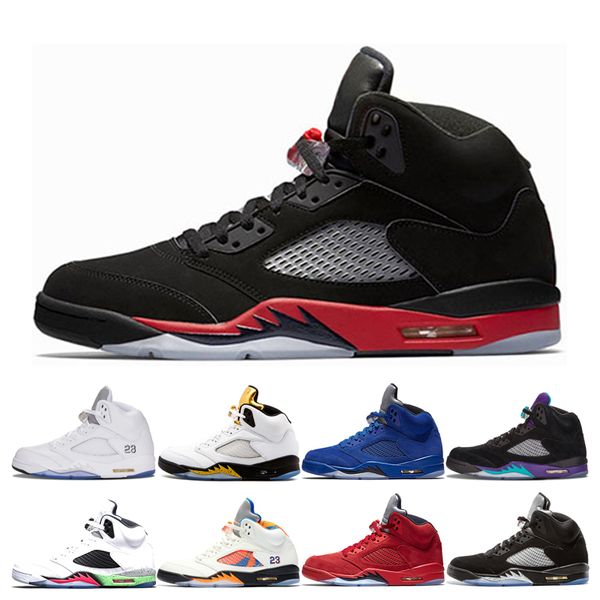 5 Satin Bred Mens Basketball Shoes Metallic Silver wings Fire Red Oreo white Grapes International Flight Space Jam 5s Shoes Sport Sneakers 
5 Satin Bred Mens Basketball Shoes Metallic Silver wings Fire Red Oreo white Grapes International Flight Space Jam 5s Shoes Sport Sneakers