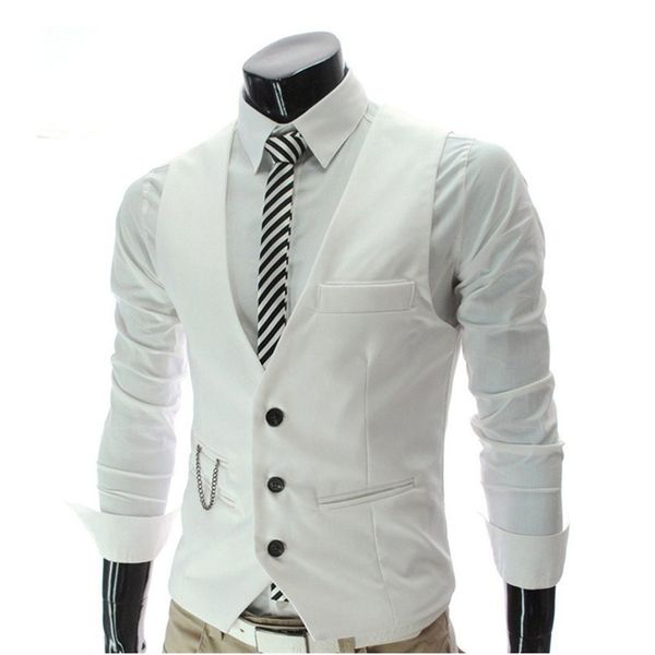 pure color mensvests asia size s m xl xxl xxxl business vest waistcoat men slim design vest men, Black;white
pure color mensvests asia size s m xl xxl xxxl business vest waistcoat men slim design vest men, Black;white