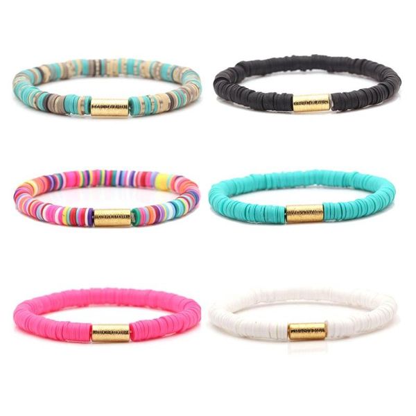 6mm vinyl heishi beads surf bracelet women girl black white blue polymer clay disc multicolor game day handmade jewelry present
6mm vinyl heishi beads surf bracelet women girl black white blue polymer clay disc multicolor game day handmade jewelry present