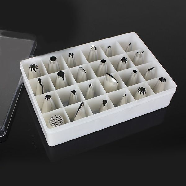24pcs/set dessert decorators silicone icing piping cream pastry bag 304 stainless steel nozzle set diy cake decorating tips pastry tool
24pcs/set dessert decorators silicone icing piping cream pastry bag 304 stainless steel nozzle set diy cake decorating tips pastry tool