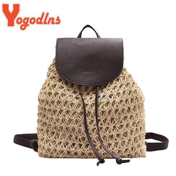 yogodlns summer hollow out drawstring hasp straw bag school bag knitting backpacks beach travel holiday ladies tote
yogodlns summer hollow out drawstring hasp straw bag school bag knitting backpacks beach travel holiday ladies tote