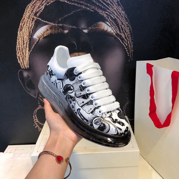 thick-soled sports shoes men and women's leisure shoes spring and summer 2019 upgraded edition high transparent rubber bottom fashionl1, Black
thick-soled sports shoes men and women's leisure shoes spring and summer 2019 upgraded edition high transparent rubber bottom fashionl1, Black