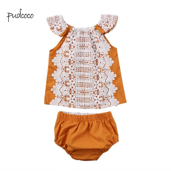 pudcoco new brand toddler infant baby girls outfits lace t-shirt shorts clothes sunsuit, Pink;blue
pudcoco new brand toddler infant baby girls outfits lace t-shirt shorts clothes sunsuit, Pink;blue