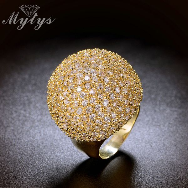 mytys pave setting crystal luxury chunky ring ball shape fashion gorgeous jewelry new big rings r1048 r1049 c19041201, Slivery;golden
mytys pave setting crystal luxury chunky ring ball shape fashion gorgeous jewelry new big rings r1048 r1049 c19041201, Slivery;golden