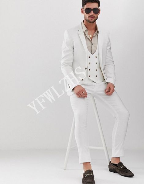 новые две кнопки groomsmen нотч свадьба жених смокинги мужские костюмы венчания / prom / ужин best man blazer (куртка + tie + vest + брюки, Black;gray
новые две кнопки groomsmen нотч свадьба жених смокинги мужские костюмы венчания / prom / ужин best man blazer (куртка + tie + vest + брюки, Black;gray