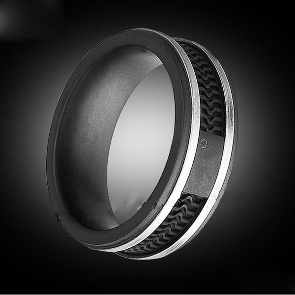 fashion black color rings, women / mens titanium stainless steel big size jewelry--- size 6 to 12, Silver 
fashion black color rings, women / mens titanium stainless steel big size jewelry--- size 6 to 12, Silver