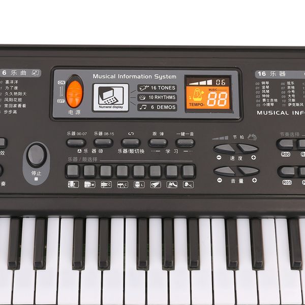 multifunction delicate 61 keys digital music electronic keyboard board toy gift electric piano organ musical organ electroni
multifunction delicate 61 keys digital music electronic keyboard board toy gift electric piano organ musical organ electroni