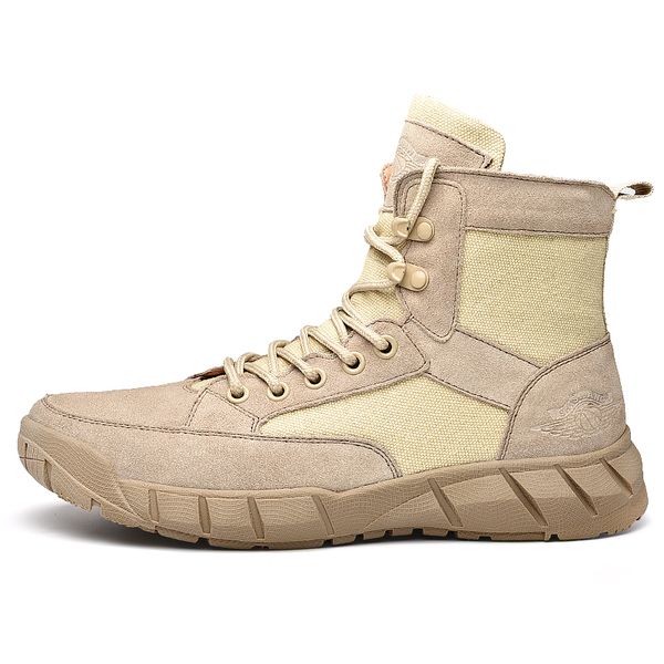 men tactical boots mens military desert waterproof work safety shoes climbing sport hiking shoes ankle men outdoor army bootspt, Black
men tactical boots mens military desert waterproof work safety shoes climbing sport hiking shoes ankle men outdoor army bootspt, Black