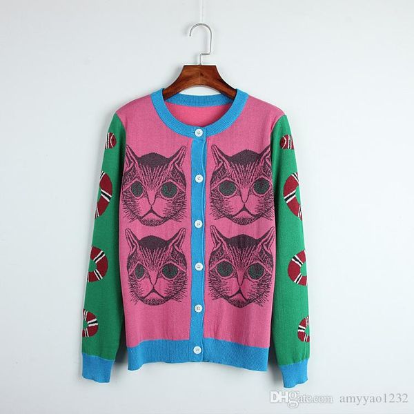 2018 бесплатная доставка кардиган животных печать с длинным рукавом экипаж шеи мода животных печати выпускного вечера мода женская одежда дл, White;black
2018 бесплатная доставка кардиган животных печать с длинным рукавом экипаж шеи мода животных печати выпускного вечера мода женская одежда дл, White;black